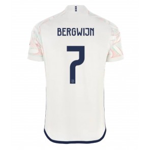 Maillot de foot Ajax Steven Bergwijn #7 Extérieur 2023-24 Manches Courte